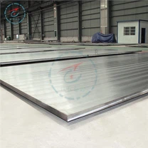 Titanbeschichtete Stahlplatte für Schornstein